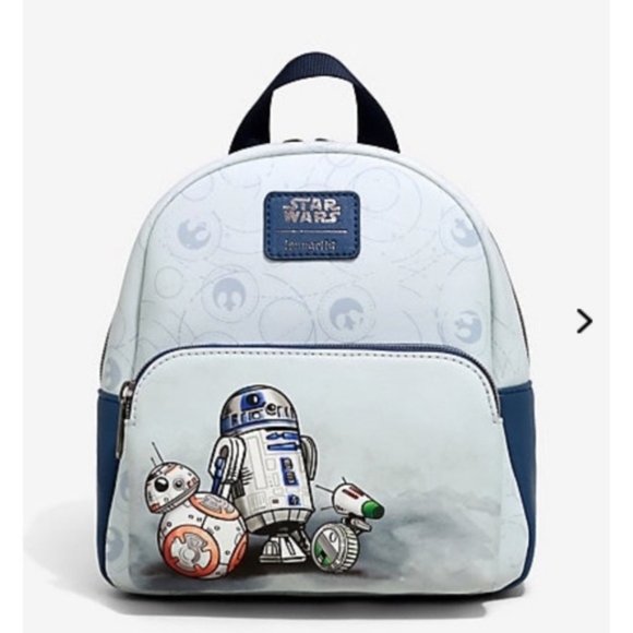 Loungefly Handbags - Loungefly Disney Star Wars Droids Mini Backpack